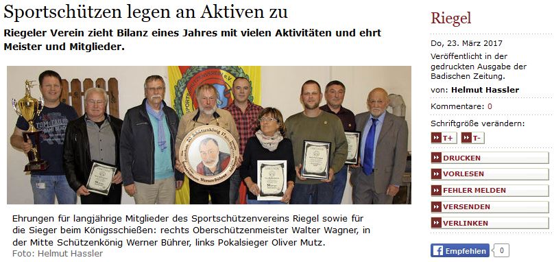 BadischeZeitung_09Maerz2016_Hauptversammlung